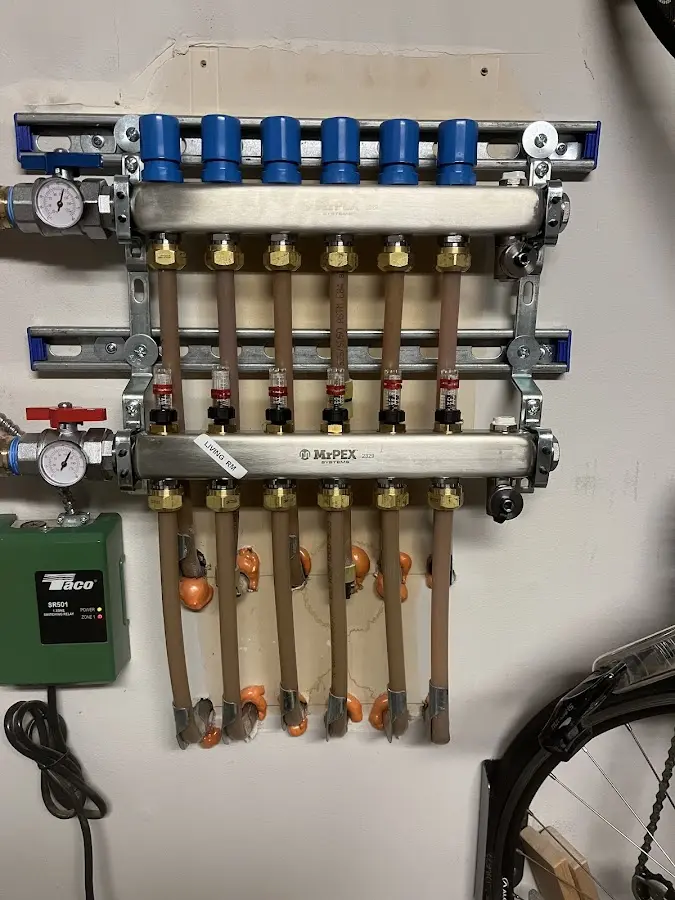 Plumber performing Gas Line Installation at a residential property in Chalmette